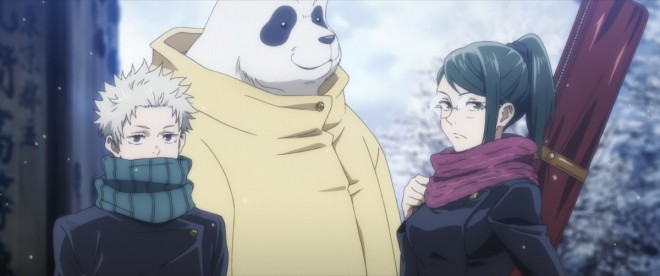 Toge Inumaki, Panda, Maki Zenin